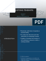 Calcifying Tendinitis Treatment and Management