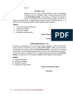 Convocatoria Junta General Accionistas Fusión