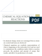 CHEMICAL EQUATIONS & REACTIONS EXPLAINED