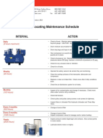 Reciprocating Maintenance Checklist