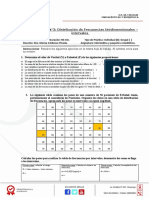 Distribución de frecuencias unidimensionales e intervalos en ciencias farmacéuticas