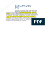 Como Hacer La Tarea de Baloncesto PDF