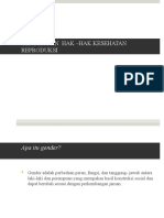 Gender Dan Hak Kesehatan Reproduksi