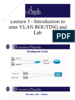 3 - Leature - Introduction Ot Inter VLAN ROUTING and Lab