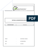 MWR - TEST  & COMMİSİON RESULTS 29.08.2020 Air Conditioning