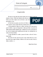 Português 3º ano  - O Segredo do Rio- Gramática 1