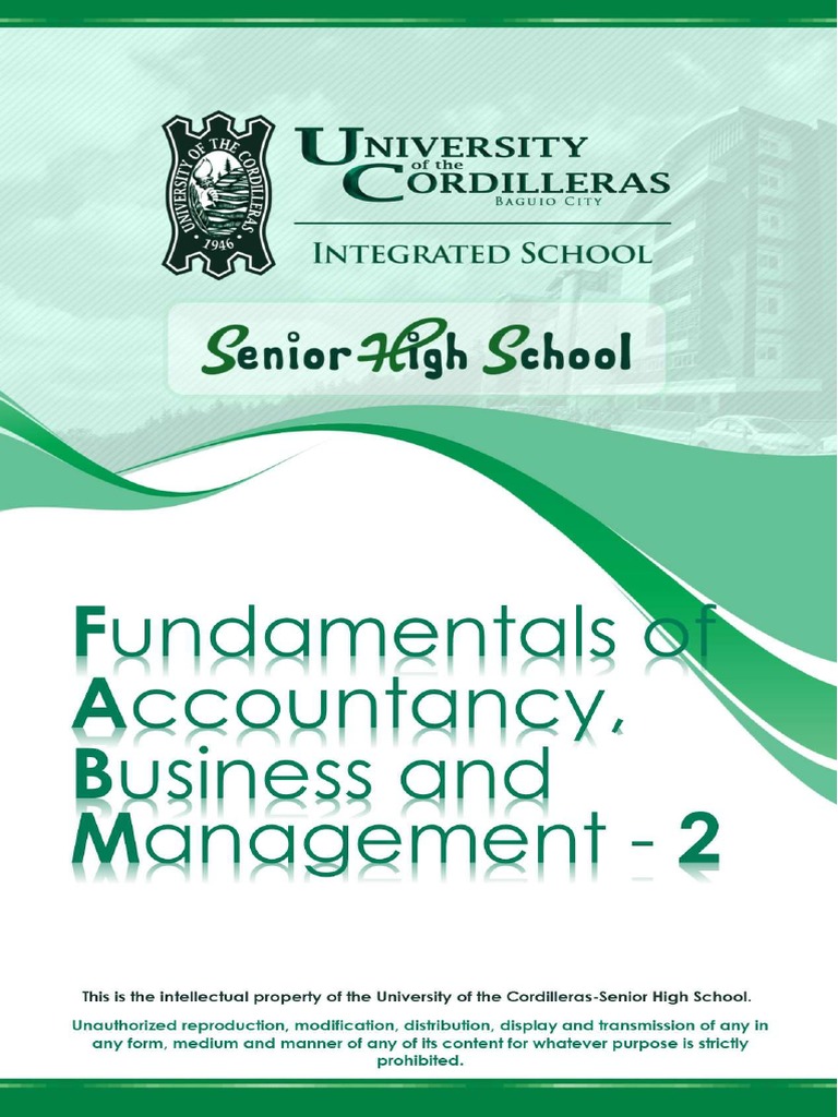 FABM 2 Module 5: Financial Statement Analysis | PDF | Balance Sheet ...