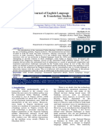 Improved Yorùbá Language Option of the Automated Teller Machine Using Translation Equivalence Model