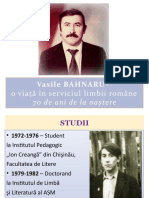 Vasile Bahnaru - Conferință.70.