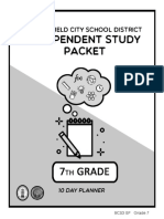 7th Grade 10 Day Plan