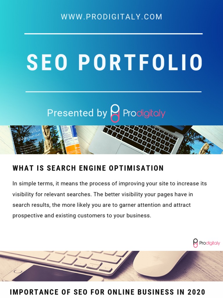SEO Portfolio and Case Studies | PDF | Internet Search Engines | Search ...