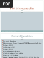 8 Bit Microcontroller: Vishal V.Panchbhai, Asst. Prof. E & T Dept