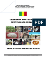 Production de Farines de Manioc