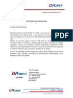 Certificado Dpower Jpdocx