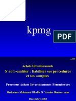 Achats fournisseurs & Investissements