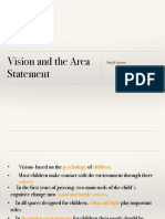 Vision and Area Statement