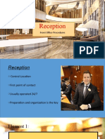 Reception: Front Office Procedures