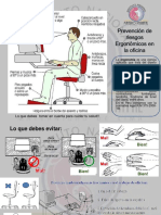 Diptico Ergonomia en La Oficina