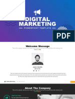 Digital Marketing: Powerpoint Template