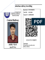 Central Railway: Show This ID For Suburban Railway Travelling