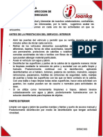 Charla Limpieza y Desinfeccion de Equipos y Vehiculos.