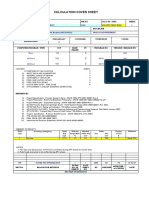 Calculation Cover Sheet: Ruwais Refinery Expansion Project 25418 1031-MYC-M001-B0009 1
