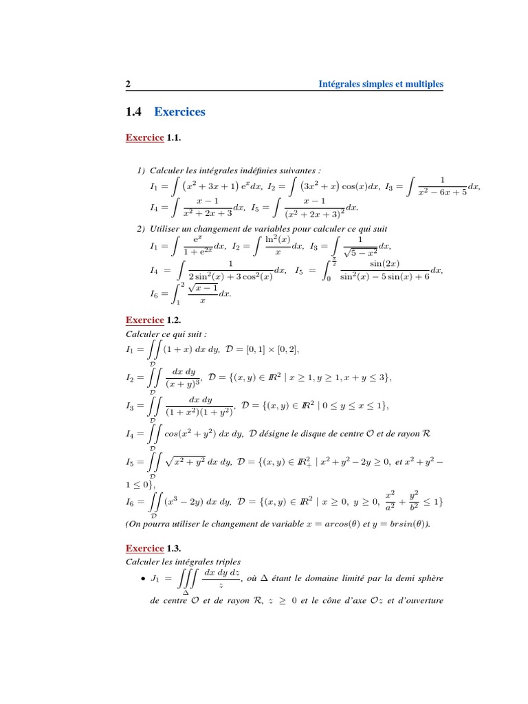 Corrigé TD 1 PDF | PDF | Géométrie | Mesure géométrique