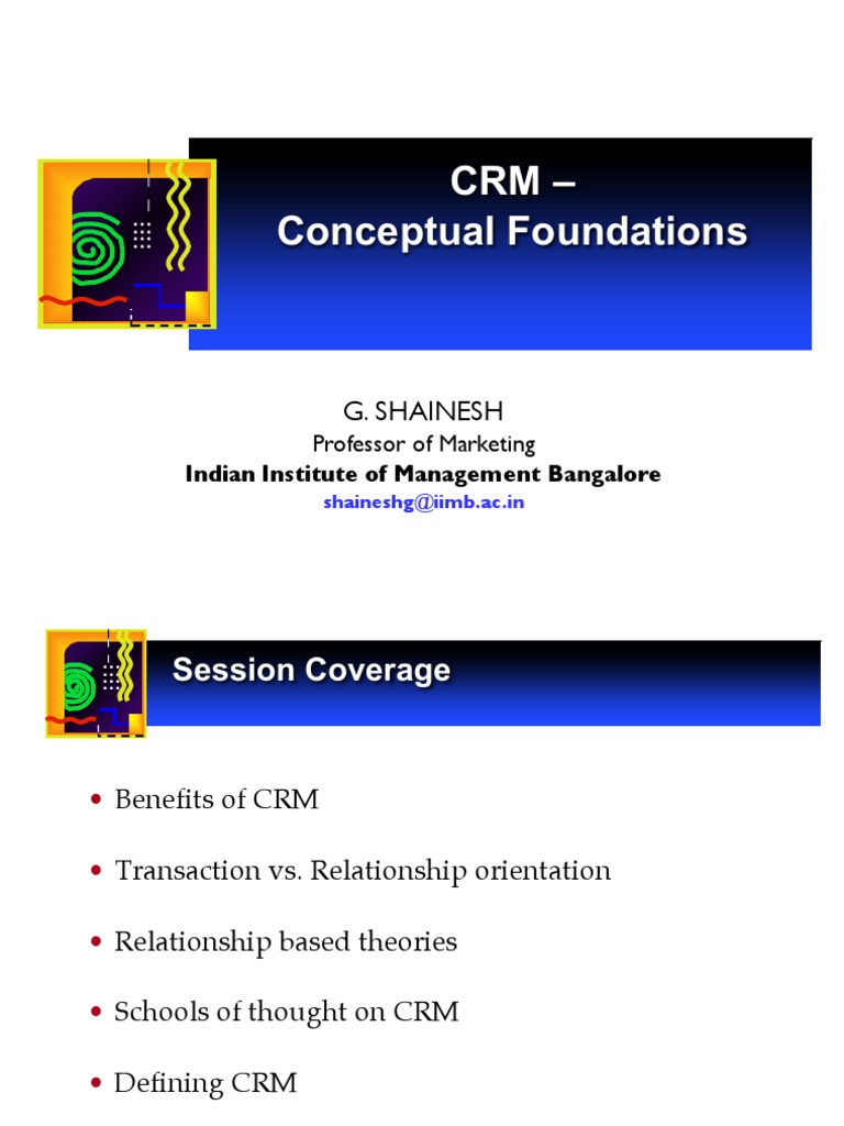 CRM Insights for Marketing Professionals | PDF | Customer Relationship ...