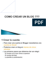 Guía para Crear Un Blog