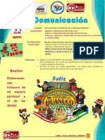 Comunicación 3° Y 4° 14 AGOSTO ABDEL PDF