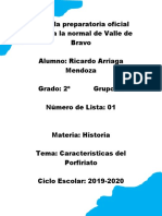 Caracteristicas Del Porfiriato PDF