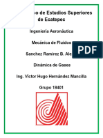 Dinamica de Gases, Sanchez Ramirez B Alexis