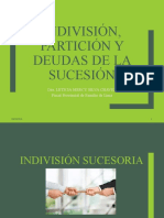 INDIVISIÓN, PARTICIÓN Y DEUDAS.pptx