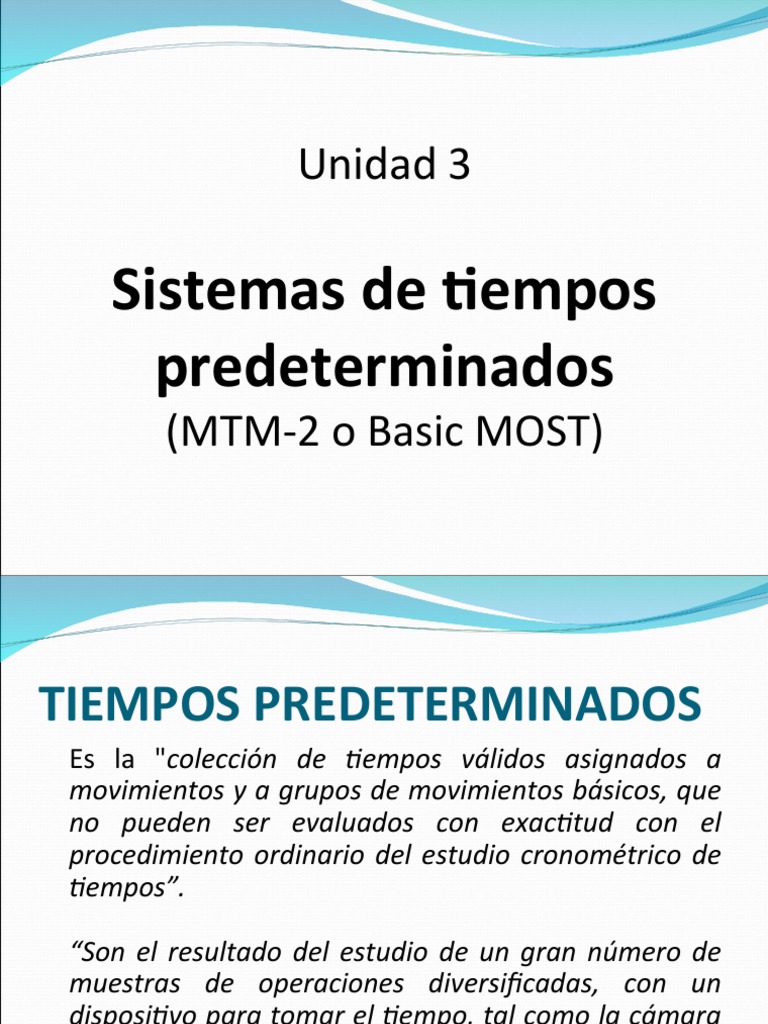 Unidad I MTM-2 Basic Most | PDF | Science | Ciencia y Tecnología