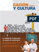 Educacion y Cultura 92 PDF