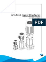 Installation and Operating Instructions DPV and DPLHS Pumps
