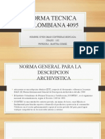 Norma Tecnica Colombiana 4095