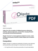 Oligobs Procréa F® - Laboratoire CCD