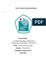 Komponen Pasif Elektronika 1