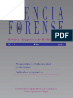 Ciencia Forense, Revista Aragonesa de Medicina Legal N 11