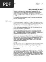 Quarter 1 W1 - The Current State of ICT PDF