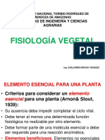 1.4b FISIOLOGÍA. Nutrición y La Luz Enel Crecimiento de Las Plantas