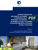 Resumen Del Documento de Inversion Publica y Privada CEPAL PDF