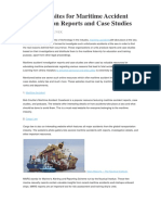 Top 7 Websites for Maritime Accident Investigation Reports and Case Studies