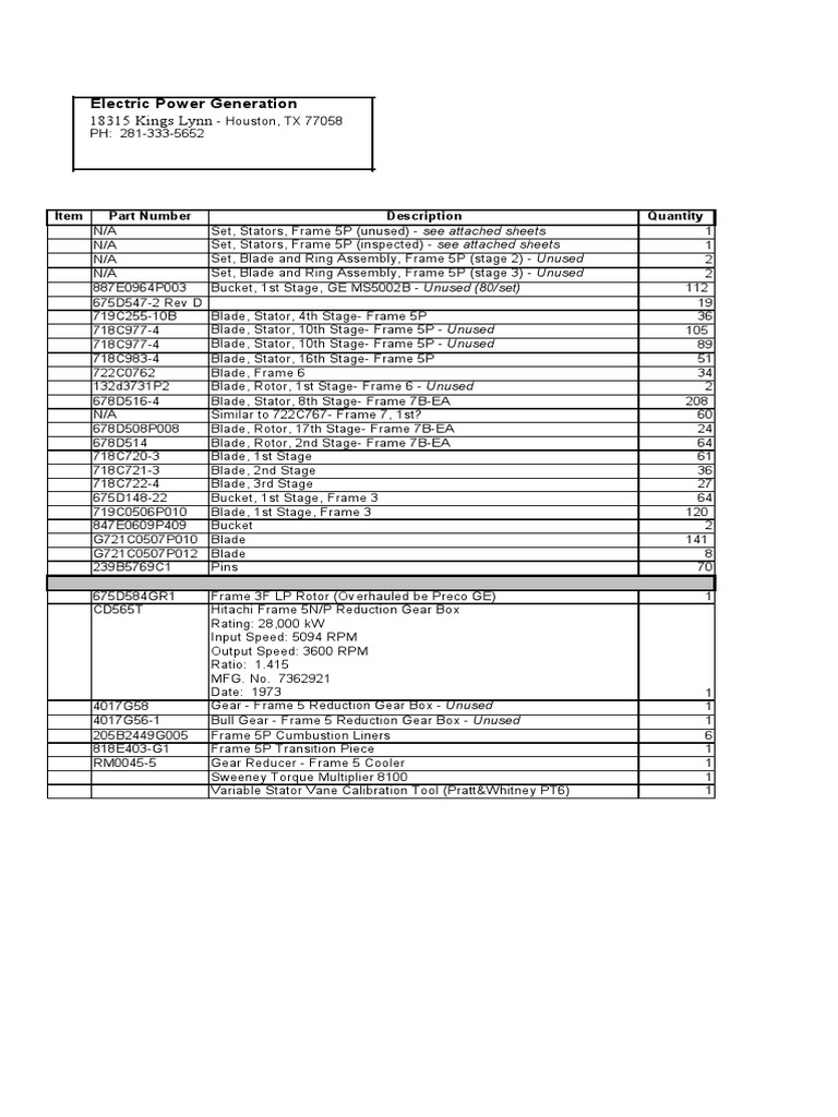 Kings Lynn Electric Power Generation PDF Transmission (Mechanics