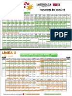 Horario Tierra Estella Bus Verano