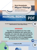 Manual de Renovación Beca Miguel Hidalgo