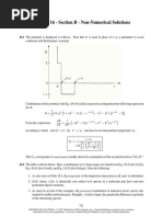 Chapter 16 - Section B - Non-Numerical Solutions