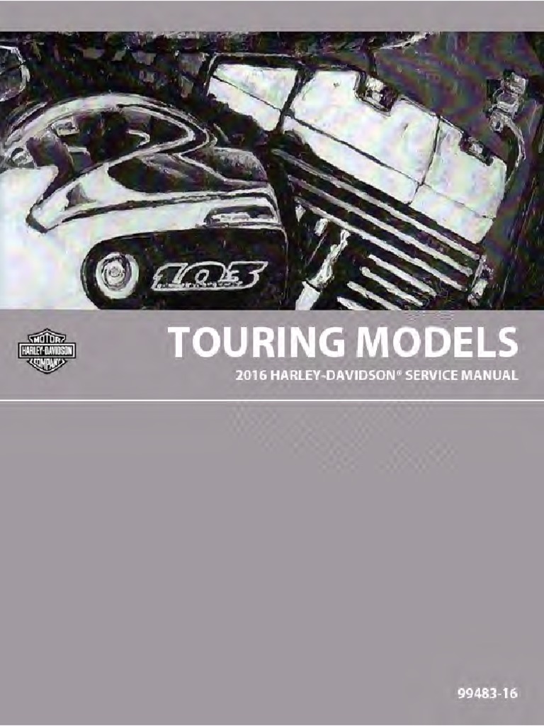 18581198-Harley Davidson 2016 Touring Repair Service Manual PDF
