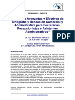 Técnicas Avanzadas y Efectivas de Ortografía y Redacción Comercial y Administrativa para Secretarias, Recepcionistas y Asistentes Administrativos.pdf